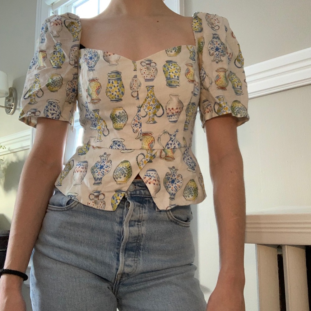 Aritzia Fatale Blouse